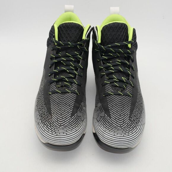 Under Armour Men's 11 UA Highlight Hammer 2.0 MC Football Cleats Black White - Picture 3 of 7